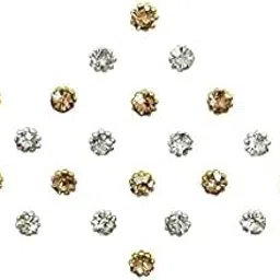 Designer Stone Bindi For Women, Ladies, Brides, Girls, Wedding, Parties Bindis AC19-picture-17