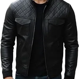 urbanhides Venom Wolf Prestige Cut Real Leather Jacket | Men's Leather Jackets, Black Leather Jacket, Lambskin Jackets, Regular Fit, Four Pockets-picture-54