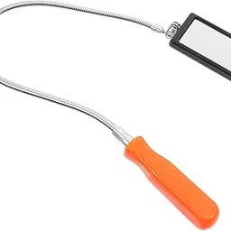 ULTECHNOVO LED Inspection Mirror Under Car Bendable Inspection Mirror Inspection Mirror for Mechanic Inspection Mirror for Extra Viewing Bendable Mirror Car Inspection Mirror Stainless Steel-picture-17