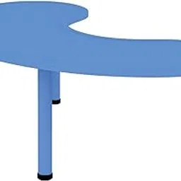 Little Fingers Intra Kids Strong and Sturdy School Study Half Round Moon Kids Table image 1