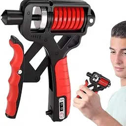 Adjustable Hand gripper with Spring counter - forearm strengthener for men and women gym workout hand exercise heavy strength training equipment|Multi Color-1PCS (5kg to 100kg Hand Gripper)-image-88