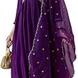 lymi label Pink Vichitra Zari Sequence Embroidery Top with Palazzo and Cut Work Dupatta-picture-42