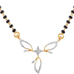 joyalukkas Women's Bandhan Collection 18K Yellow Gold And Diamond Pendant-picture-18