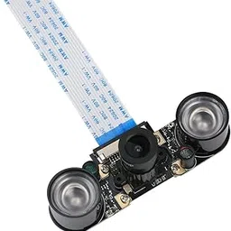 RIDEN Raspberry Pi Camera Module Night Vision with 3.6Mm Adjustable Focal Length 2Pcs Ir Sensor Led Light for RPI 3 /3B/4B/5B-picture-25