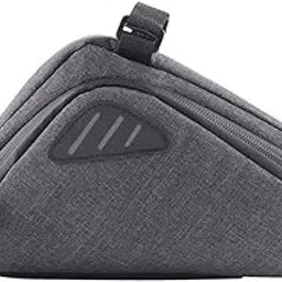 BESPORTBLE 1pc Bicycle Triangle Bag Storage Bag Organizer Travel Bag Organizer Bike Pouch Frame Bag Mtb Triangle Bag Cycling Storage Bag Bike Reflective Bag Triangle Bike Bag Grey Accessories-picture-33