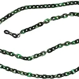 Vintage Green Oval PVC Plastic Ouch Neck Eyeglasses Chain Sunglasses Retainer Holder for Women Sport Travel Exercise-image-13