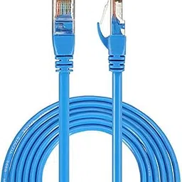 Cat6 Ethernet Cable, 3M High Speed Gigabit Internet UTP LAN Cable, RJ45 Network Cable, LAN Wire | Patch Cord Category 6 Wires for PC, Modem, Router, Blue (3 Meter) (3 meter) (3 mtr)-picture-22
