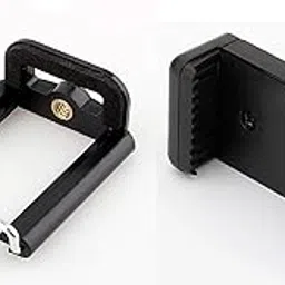 IONIX Camera Stand Clip Bracket Holder Tripod Monopod Mount Adapter for Mobile Phone (1 Steel + 1 Black Plastic)-picture-33