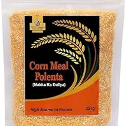 Jioo Organics Standard Cornmeal Polenta Corn Porridge or Makka ka Daliya (Pack of 250 g)-picture-30