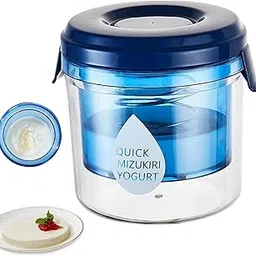 Yogurt Maker Greek Yogurt Maker with Fine Mesh Press Type Reusable Washable Yogurt Strainer Soybean Milk Cheese Yogurt Filter for Home Kitchen Restaurant-picture-23