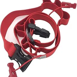 JAZZY PEARLS® Running Triathlon Cycling Number Belt Bib Holder Race Belt for Cycling Adult Red-Sporting Goods-Fitness Running & Yoga-Fitness Equipment & Gear-Running Belts-picture-14
