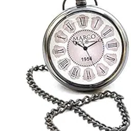 Marco Polo 1956 - Antique Pocket Gandhi Watch Royal Look Indian Handicraft Premium Gift Item-image-54