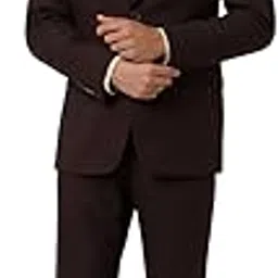 Men's Polyester Blend Three Piece Suit-Dress Set-image-19