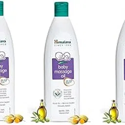 Himalaya Baby Massage Oil Free From Mineral Oil Lanolin 50 Ml (Pack Of 3)-picture-19