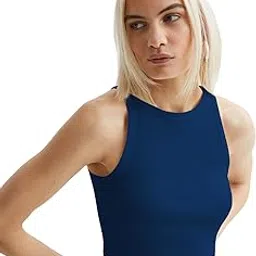 keri perry Women's Spandex Solid Sleeveless Regular Crop top-picture-15