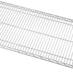 Quantum 2430C 24" Modular Wire Shelf Shelving for Warehouse Garage Retail Storage Distribution | 800 lbs Load Capacity | Fully Welded Construction | No Tools Required | 30"W x 24"D, Chrome Finish, NSF-picture-20