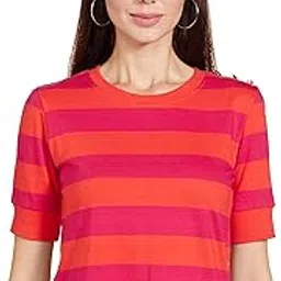 max Women's Cotton Regular Fit T-Shirt-picture-25