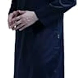 mashroo Classic Omani Navy Thobe Jubba for Men-picture-48