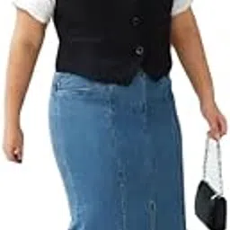 perfect productions Black WaistCoat,Plus Size WaistCoat,Black WaistCoat,Cotton Blend WaistCoat,Casual WaistCoat,Office Wear WaistCoat,Women WaistCoat,WaistCoat07.-picture-18