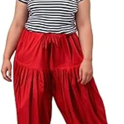 anaro Women's Plain Cotton Patiala Salwar Pant with Side Pockets-picture-26
