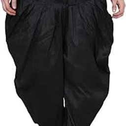 Men's Silk Blend Alladin Baggy Pants-image-25