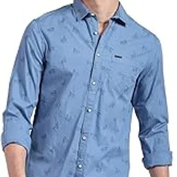 the indian garage co Men's Cotton Slim Fit Shirt-picture-53