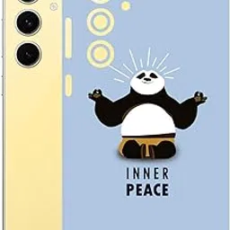 AtOdds Mobile Skin Sticker Wrap | Compatible for Samsung S24 FE (5G) | Scratchproof Matte Finish | Full Coverage for All Sides & Camera Protection (Peace)-picture-31