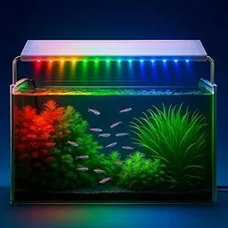 VAYINATO® P-600 Series LED Aquarium Light – Full Spectrum (WRGB) High Brightness, Extendable Brackets (50–60cm), Energy-Saving Fish Tank Lighting for Freshwater & Saltwater Plants-picture-30