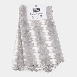 Home Beautiful 220 GSM Grey Polymide Face Towel - (M3141)-picture-37