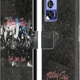 Head Case Designs Officially Licensed Motley Crue Girls Girls Girls Albums Leather Book Wallet Case Cover Compatible With Motorola Edge 30 Neo 5G-picture-29