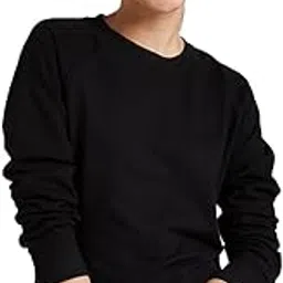 swanker Womens Round Neck Fullsleeve Black Sweatshirt-picture-32