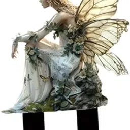 2D Fairy Garden Stake Gifts Versatile Decorative for Backyard Spring Pathway| Garden Statue | Lawn Ornament | Décor-picture-57