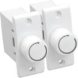 SEER® Ceiling Fan Regulator Dimmer Type Regulator use in household, offices, shops, restaurants, hospitals and more (White),Non-Modular(L*B = 5.5 * 2.4cm) (Fan Dimmer Regulator Pack 2)-image-23