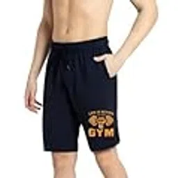 Men's Cotton Blend Athletic Shorts for Gym Workout Comfort & Style-image-8