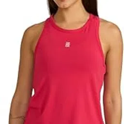 HUNNIT Tank Top for Women Gymwear | Yoga Tank Top for Women | Round Neck Tank Top for Workout | 4 Way Stretchable | Quick Dry & Breathable Fabric Active Wear Tank Top | Sports Textured Tank Top-picture-28