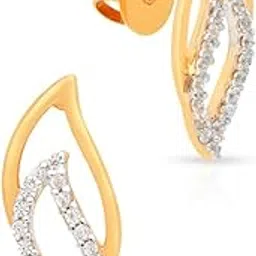 malabar gold & diamonds 18kt Gold Earrings for Women | Birthday, Anniversary, Diwali & Festival Gift | BIS Hallmark Certified Jewellery-picture-32