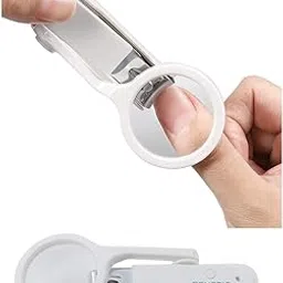 REMEDIC Extra Large Stainless Steel Nail Clippers with Magnifier Glass Fingernails Toenails Clippers for Elderly，Professional Nail Trimmer Reduce Eye Strain Easy Grip-picture-54