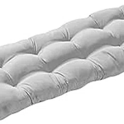 MERISHOPP™ Bench Swing Chair Cushion Seat Pad Garden Furniture Outdoor Light Grey-image-26