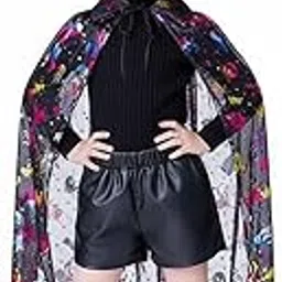 Witch/Wizard Cape with Hat for kids – Halloween Fancy Dress Costume for Boys & Girls (3–10 Years)-picture-11