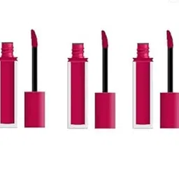 LUIPUI Matte Color Liquid Lipstick/Lightweight, Waterproof (Sets 3) (DARK PINK, 18 ml)-picture-37