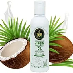 Bhumika Vedics Hot processed Virgin Coconut Oil 200ml | Hot processed from Coconut Milk | Good for Hair & Skin | Naturally Cholestrol Free | Chemical Free Oil-image-2