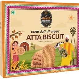 The Health Faktoree Desi Ghee Atta Biscuits | Ginni Food Premium Atta Cookies | Healthy Nutritious Delicious Cookies | Best Tea Time Snacks | No Palm Oil, Preservatives Or Colors | 150 g Pack Of 1-picture-53