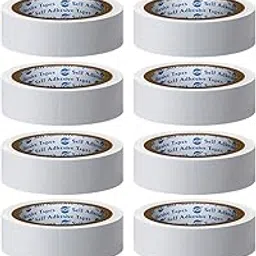 VCR Double Side Tissue Tape - 10 Meters in Length - 24mm / 01" Width - 12 Rolls Per Pack - Easy Tear for Double Sided Adhesive Use, Best for Arts, Crafts, Photography, Scrapbooking.-picture-16