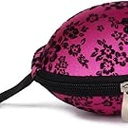 ATORSE Portable Silicone Invisible Bra Underwear Lingerie Case Bag Flower Print-picture-14