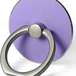 KolorFish Universal Mobile Phone Ring Stand Holder Finger Ring Grip Kickstand for All Smartphone (Lucky Round) Purple-picture-28