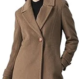 Women Coat (8909389022264_Beige_M)-image-0