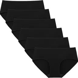 diving deep Panty for Women Cotton Hipster Panties Regular & Plus Size Panties for Women, Full Coverage Women Hipster Panty | Women's Briefs (4XL, Black)-picture-10