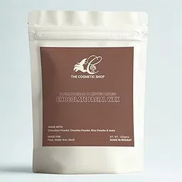 Herbal Painless Face Hair Remover Wax Powder For Women | Chocolate Wax Powder | Homemade Natural Hair Removal Powder By The Cosmetic Shop (100g) Pack Of 1-image-14