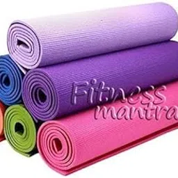 Fitness Mantra® 4MM Thickness Anti-Slip Yoga Mat with Carrying Strap for Men & Women Fitness (Multicolor)(Qty.- 1 Piece)-picture-10