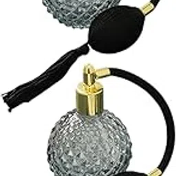 HEAVENGLOW 2x Vintage Perfume Bottle/Long/Spray Tassels Parfume Refillable-image-8